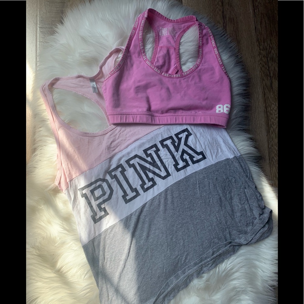 Two Pink Tops